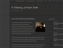 Tablet Screenshot of kevinsmithshow.info